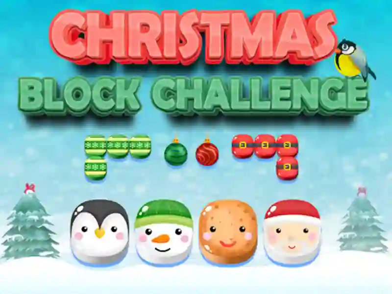 Spel Christmas Block Challenge aanlyn