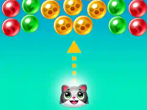 Spel Save the cats Bubble shooter aanlyn