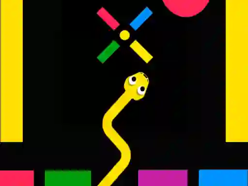 Spel Color Slither Snake aanlyn