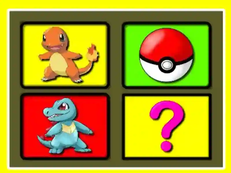 Spel Pokemon Memory Time aanlyn