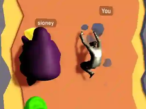 Spel Skibidi vs Grimace Climber Race aanlyn