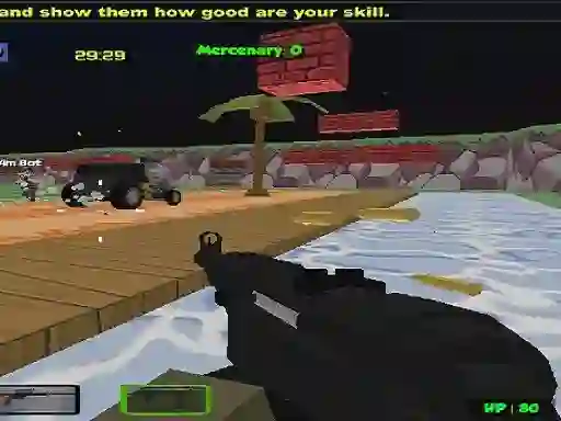 Spel Blocky Combat Strike Zombie Multiplayer aanlyn