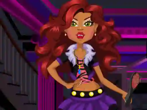 Spel Monster Wolf Flirting Dressup aanlyn