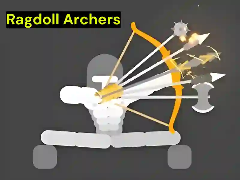 Spel Ragdoll Archers aanlyn
