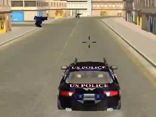 Spel US Police Robot Transform Robot Fighting aanlyn