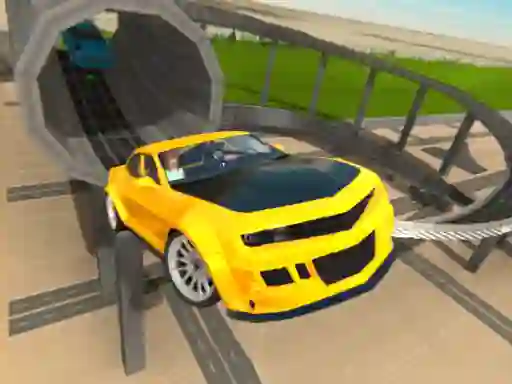 Spel Car Driving Stunt Game 3d aanlyn