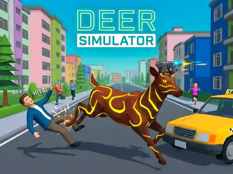 Spel Deer Simulator aanlyn