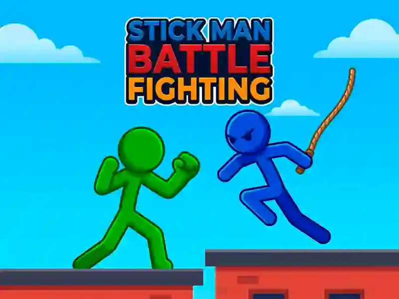 Spel Stick Man Battle Fighting aanlyn