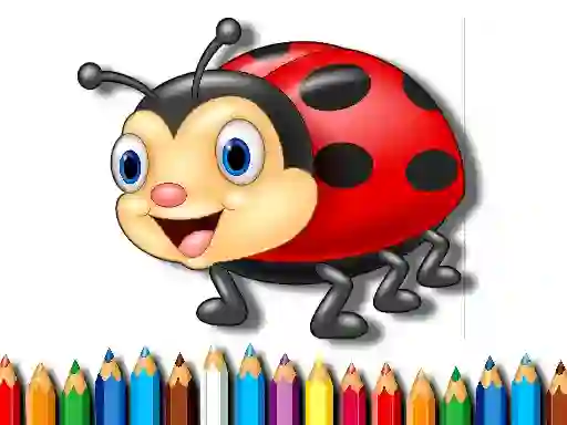 Spel Ladybug Coloring Book aanlyn