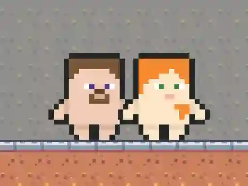 Spel Pixi Steve Alex Herobrine aanlyn