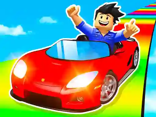 Spel Epic Car Stunt Race Obby aanlyn