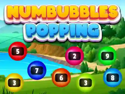 Spel Numbubbles Popping aanlyn