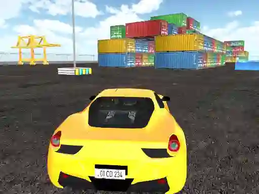 Spel Dockyard Car Parking aanlyn
