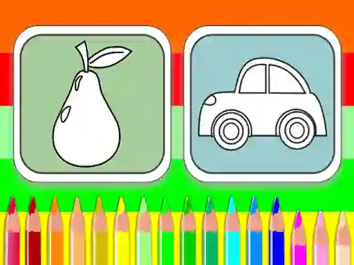 Spel Fun Coloring Book aanlyn