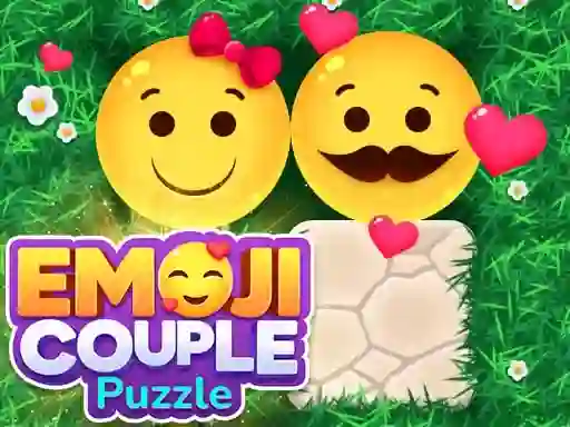Spel Emoji Couple Puzzle aanlyn