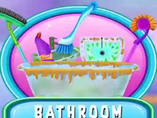 Spel Bathroom Clean Up aanlyn