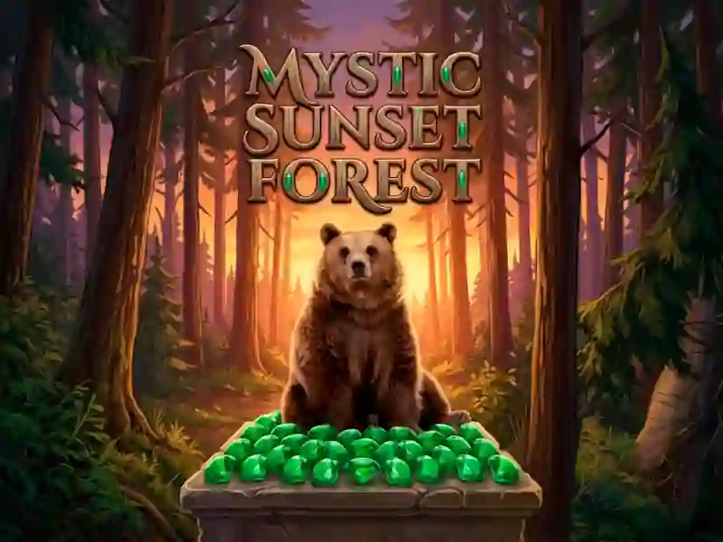 Spel Mystic sunset forest aanlyn