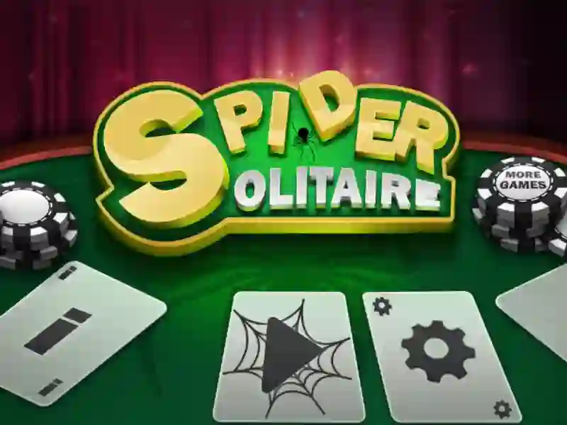 Spel Spider Solitaire aanlyn