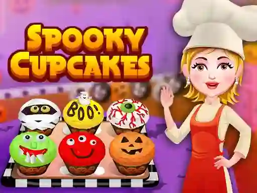 Spel Spooky Cupcakes aanlyn