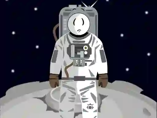 Spel Stickman in Space aanlyn