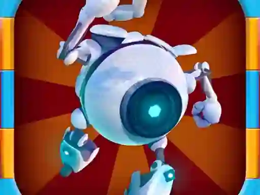 Spel Crazy robot aanlyn