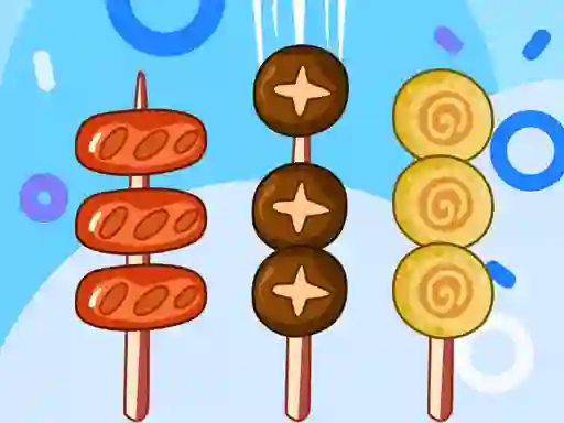 Spel Merge Food Puzzle aanlyn