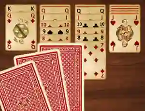 Spel Solitaire HD aanlyn
