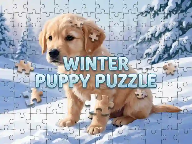 Spel Winter Pets Puzzle aanlyn