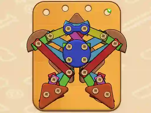 Spel Wood & Screw Puzzle aanlyn