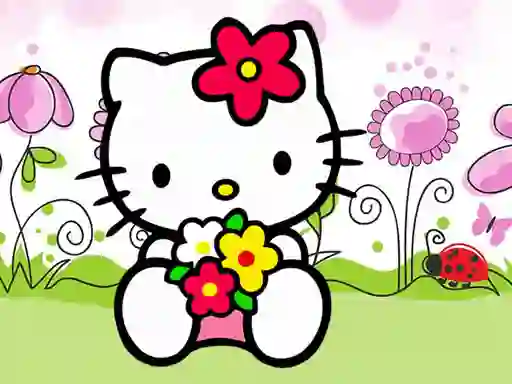 Spel Cute Kitty Jigsaw aanlyn