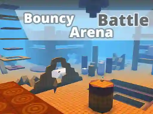 Spel Kogama: Bouncy Arena Battle aanlyn