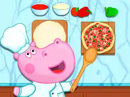 Spel Hippo Pizzeria aanlyn