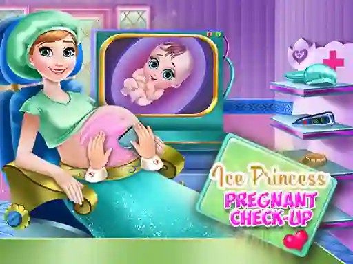 Spel Ice Princess Pregnant Check Up aanlyn