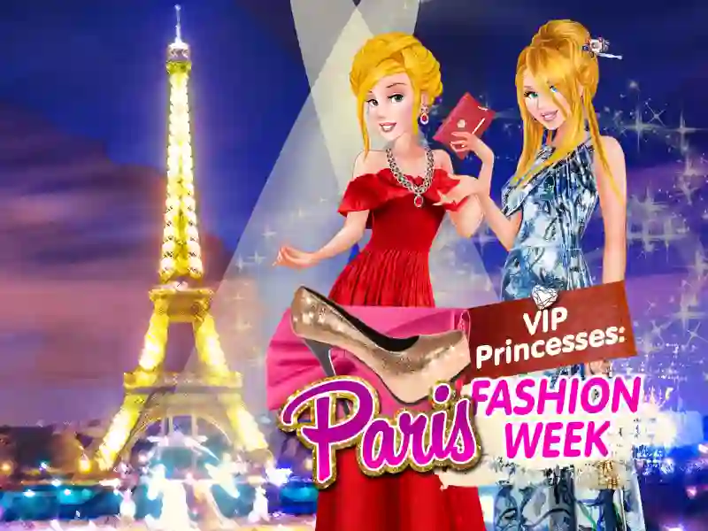 Spel VIP Princesses: Paris Fashion Week aanlyn