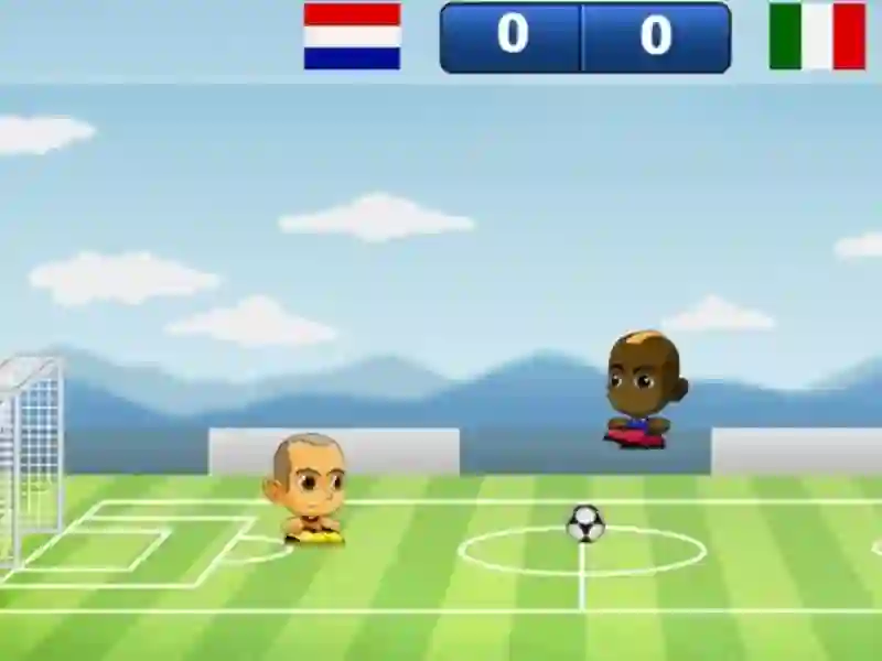 Spel Tiny Soccer aanlyn