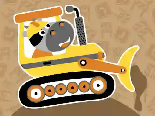 Spel Construction Trucks Hidden aanlyn