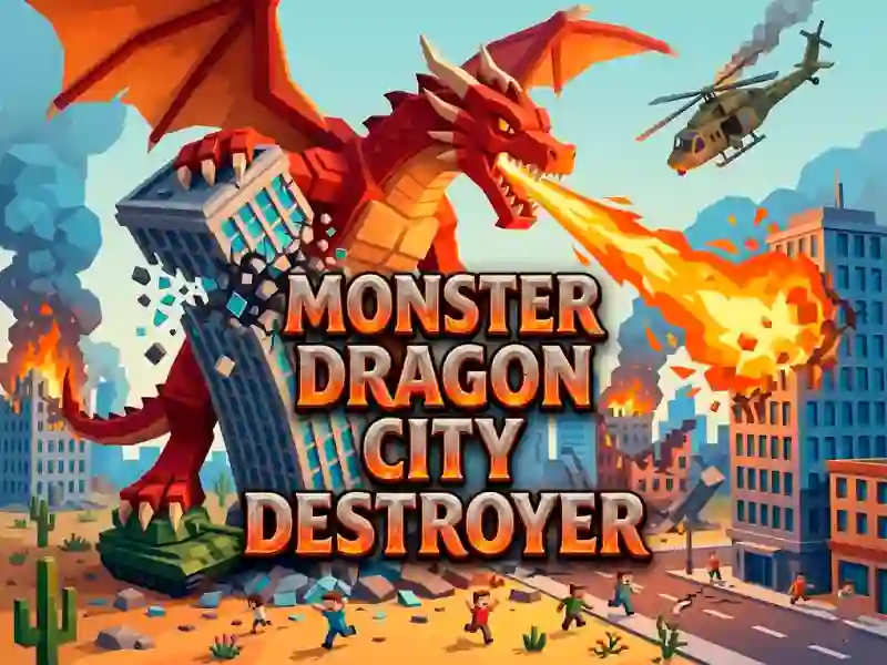 Spel Monster Dragon City Destroyer aanlyn