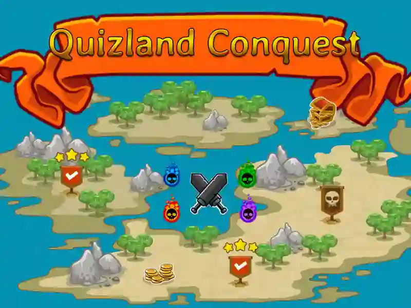 Spel Quizland Conquest aanlyn