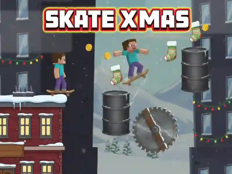 Spel Skate Xmas aanlyn