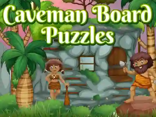 Spel Caveman Board Puzzles aanlyn