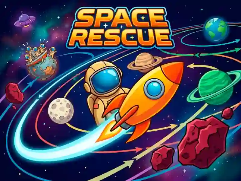 Spel Space Rescue aanlyn