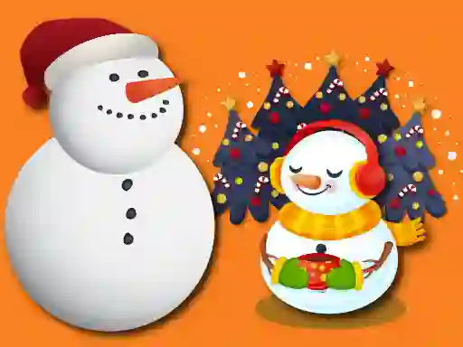Spel Gravity Snowman Christmas aanlyn