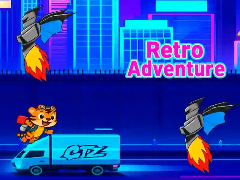 Spel Retro Adventure aanlyn