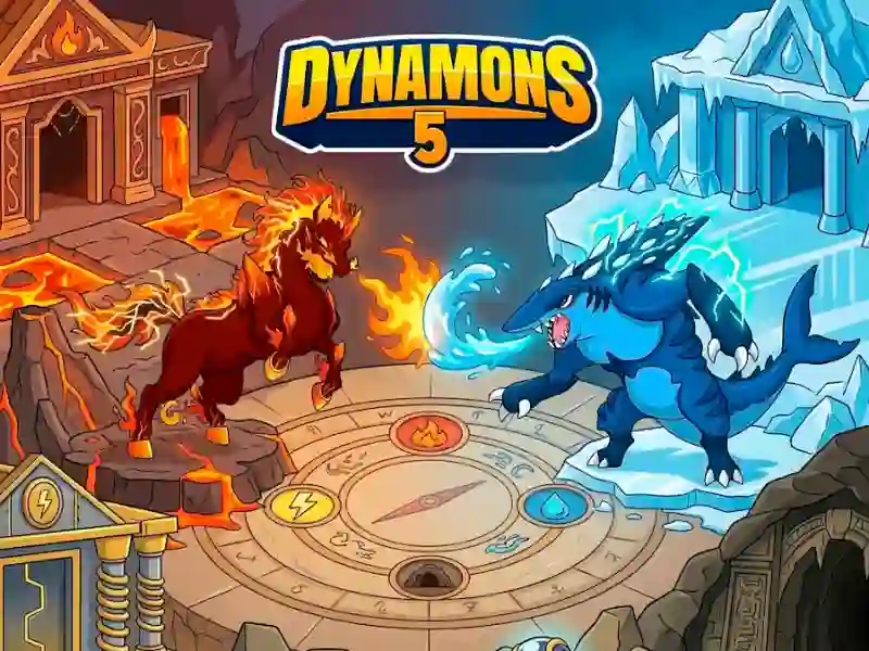 Spel Dynamons 5 aanlyn