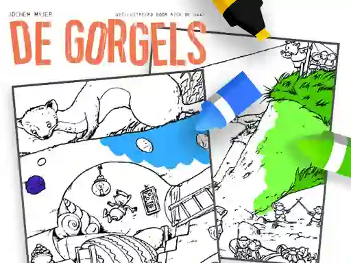 Spel Coloring Gorgels aanlyn