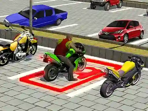 Spel Superhero City Bike Parking Game 3D aanlyn