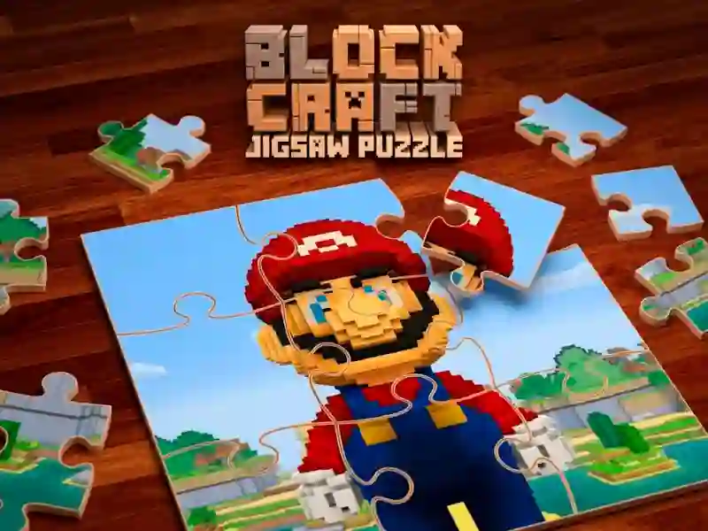 Spel Block Craft Jigsaw Puzzle aanlyn