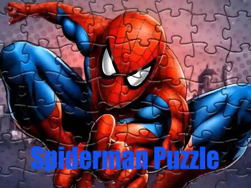 Spel Spiderman Puzzle aanlyn