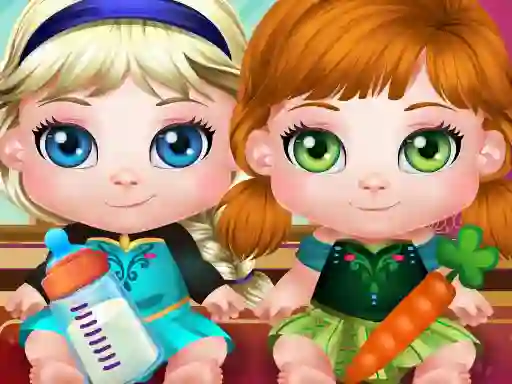 Spel Baby Frozen Fun Day aanlyn