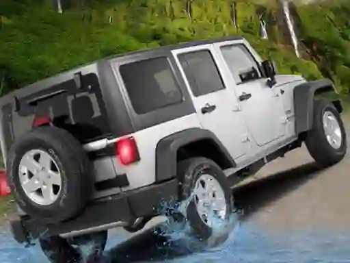 Spel 4x4 Passenger Jeep Driving game 3D aanlyn